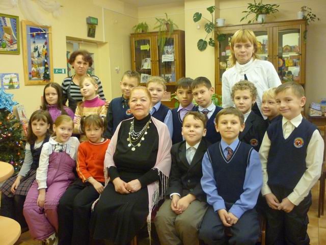 В гостях у детей – чувашский писатель Лидия Сарине
